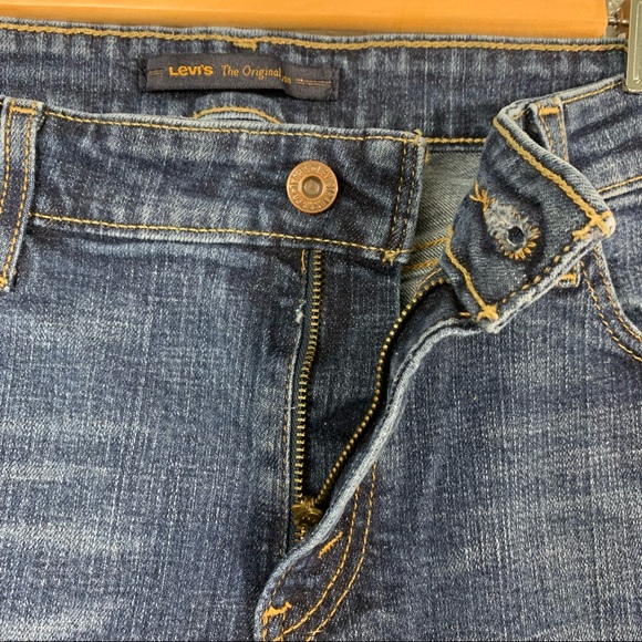 Levi’s Mid Rise Skinny denim jeans Sz 14 M - Picture 6 of 15